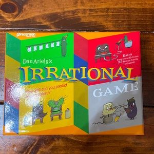 Dan Ariely's Irrational Game Card Game Party Game + Extra 25 Bonus Cards